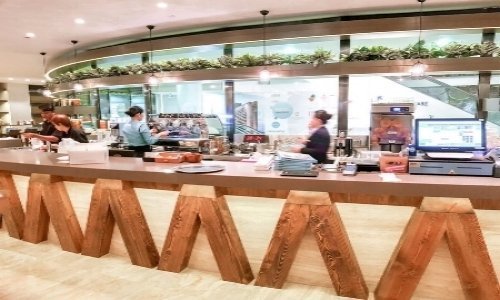  Pacific Marketplace, a gourmet grocery and cafe of Pan Pacific. 